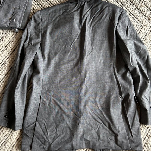 Bespoke Recent Oxxford Clothes Grey Suit 42R - Picture 6 of 12